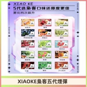 梟客五代煙彈|XIAOKE可替換式電子煙|通用Relx6代|ILIA五代主機